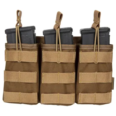 Uniwersalna potrójna ładownica na magazynki - Coyote Brown TWF-19-031025-00 asgbox.pl