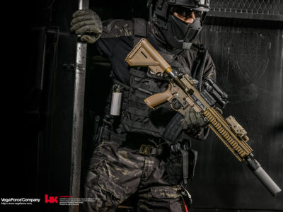 Umarex VFC HK416 A5 AEG - Tan (RAL 8000) - obrazek 6