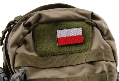 asgbox.pl - Naszywka IR - Flaga Polski - full color