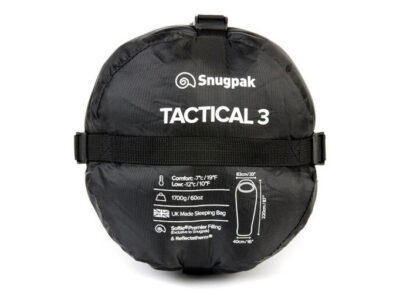 TACTICAL 3 Snugpak(R) sleeping bag - Black - obrazek 7