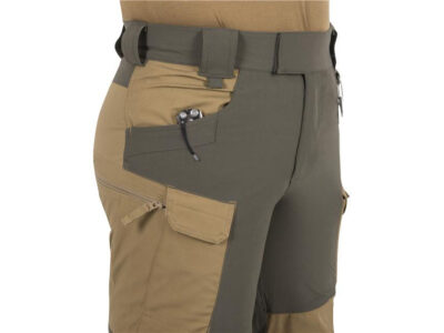 HELIKON HYBRID OUTBACK(R) Pants DuraCanvas(R) - Taiga Green/Black - obrazek 7