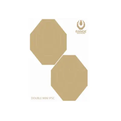 asgbox.pl - Tarcze Strzeleckie Double Mini IPSC - 50 szt.