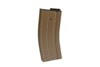 Magazynek low-cap 70 kulek do replik M4/M16 - tan - obrazek 2