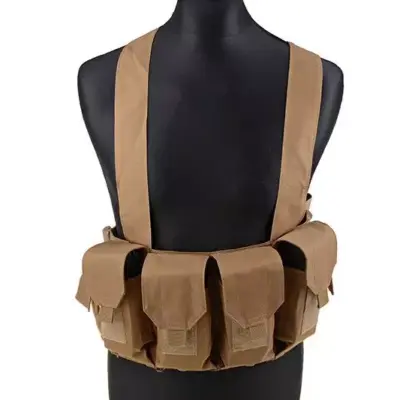 Alternative view of Kamizelka taktyczna typu Chest Rig - tan