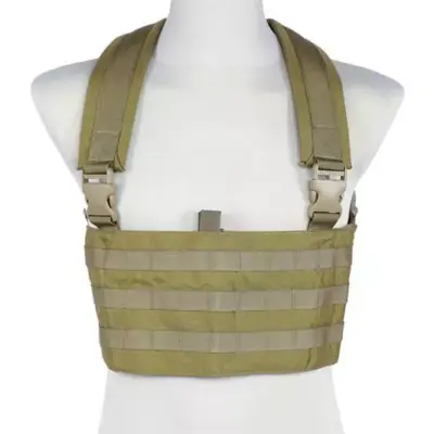 asgbox.pl - Kamizelka taktyczna MOLLE Base Chest Rig - khaki