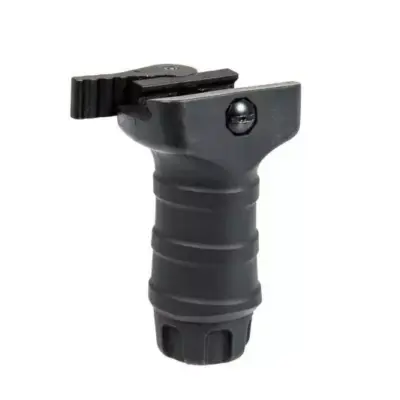 asgbox.pl - Krótki chwyt taktyczny TD z montażem QD na szynę RIS - czarny