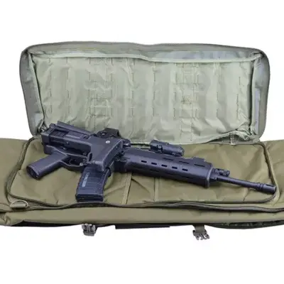 asgbox.pl - Podwójny pokrowiec na broń - oliwkowy