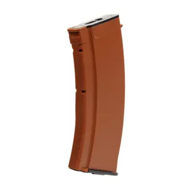 asgbox.pl - Magazynek low-cap 70 kulek do replik AK - brązowy