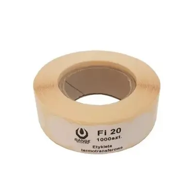 asgbox.pl - Zaklejki do tarcz 20mm - 1000 szt. - białe