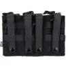 Potrójna ładownica Open I na magazynki AK/M4/G36 - czarna OD-G-PRI-19-017402-00 asgbox.pl