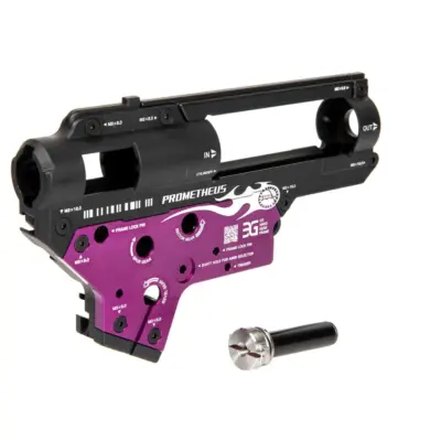 asgbox.pl - Szkielet Gearboxa V2 EG Hard Gearbox 8mm