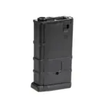 asgbox.pl - Krótki magazynek hi-cap 190 kulek do replik M4/M16/Masada - czarny