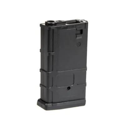 asgbox.pl - Krótki magazynek hi-cap 190 kulek do replik M4/M16/Masada - czarny