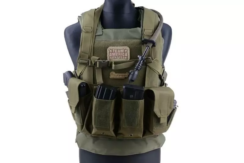 Kamizelka taktyczna typu Chest Rig - tan OD-G-GFT-18-007966-00 asgbox.pl Kamizelka taktyczna typu Chest Rig - tan - obrazek 3