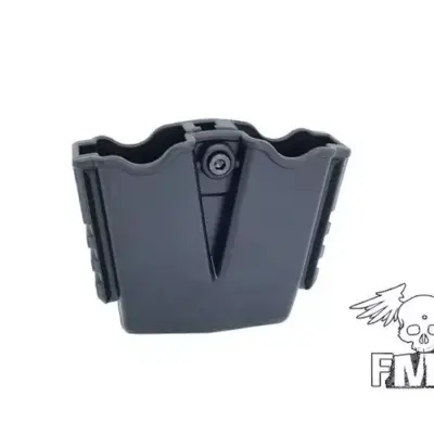 asgbox.pl - Podwójna ładownica polimerowa na magazynki do replik typu XDM - BLACK