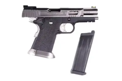 Replika pistoletu Hi-Capa 3.8 Force "Velociraptor" - srebrna - obrazek 3