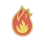 asgbox.pl - Naszywka 3D - Flame