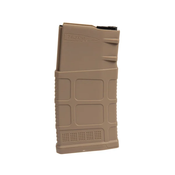 asgbox.pl - Magazynek mid-cap 140 kulek do replik SR25 - tan