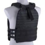 asgbox.pl - Kamizelka typu plate carrier molle/laser-cut - czarna