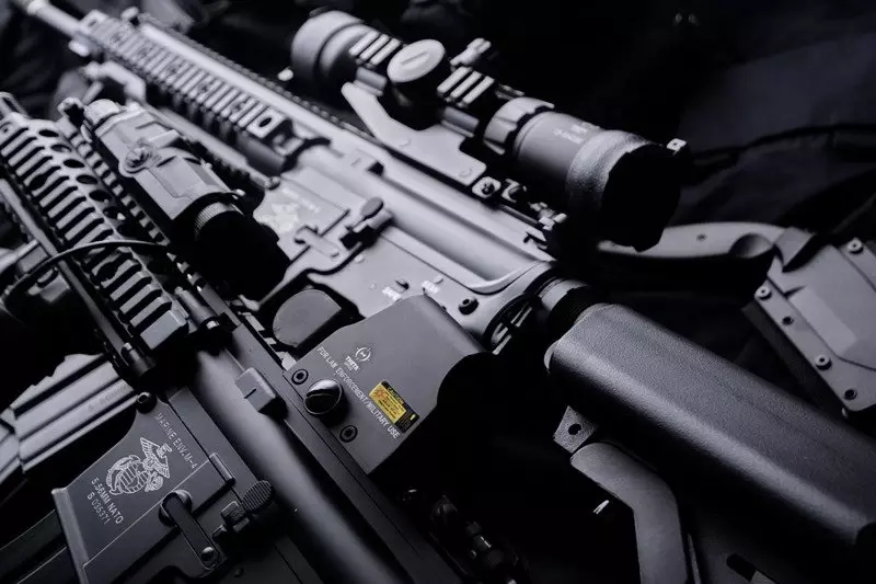 Replika celownika kolimatorowego XTO - czarna THO-10-010997-00 asgbox.pl asgbox.pl - Replika celownika kolimatorowego XTO - czarna