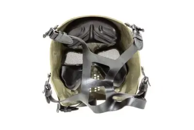 Maska skeleton terror - Foliage Green - obrazek 2