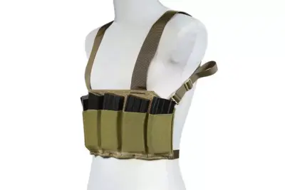 asgbox.pl - Niskoprofilowa kamizelka Speed Chest Rig - Coyote Brown