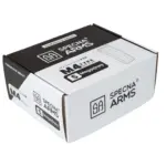 asgbox.pl - Zestaw 5 magazynków Mid-Cap na 120 kulek do replik M4/M16 - szary