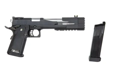 Replika pistoletu Hi-Capa 7" Dragon A (Full Auto) - czarna - obrazek 2