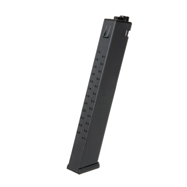 asgbox.pl - Magazynek Mid-Cap 130 kulek do replik Nemesis	- czarny