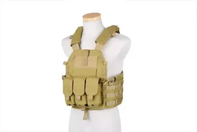 asgbox.pl - Kamizelka Taktyczna typu 94K Plate Carrier M4 - Khaki