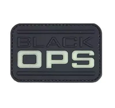 asgbox.pl - Naszywka 3D-  BLACK OPS