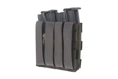 asgbox.pl - Podwójna ładownica Open Top na magazynki M4/M16 - foliage green