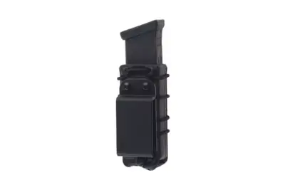 Ładownica SMC na magazynek pistoletowy (na pas 50mm) - czarna - obrazek 2