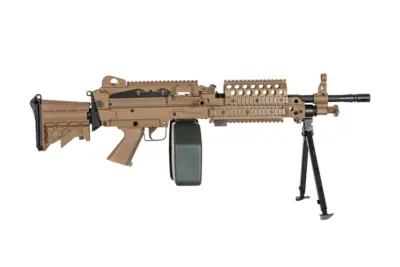 Replika karabinu maszynowego SA-46 CORE™ - tan - obrazek 5