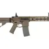 Replika karabinka Helios KAC SR-16E Mod2 CQB M-LOK - Dark Earth OD-G-ARE-01-027703-00 asgbox.pl