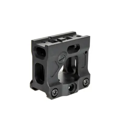 asgbox.pl - Wysoki montaż do kolimatorów T1/T2 ze szczerbiną - czarny