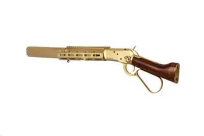 asgbox.pl - Replika karabinu 1873RS (Real Wood) - złota
