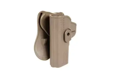 asgbox.pl - Kabura do pistoletów typu Glock (leworęczna) - tan