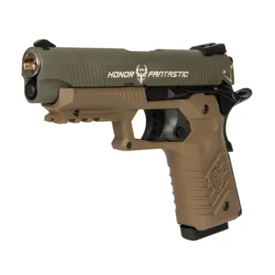 Alternative view of Replika pistoletu HG-172 - oliwkowa / tan