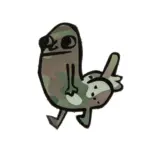 asgbox.pl - Naszywka IR - Dickbutt - Multicam