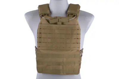 Kamizelka typu plate carrier molle/laser-cut - tan - obrazek 3