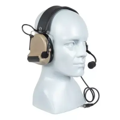 asgbox.pl - Zestaw słuchawkowy Com II - dark earth / MC