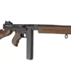 Replika pistoletu maszynowego Thompson M1A1 Military OD-G-CYB-01-007293-00 asgbox.pl Replika pistoletu maszynowego Thompson M1A1 Military OD-G-CYB-01-007293-00 asgbox.pl