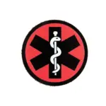 asgbox.pl - Naszywka IR - Krzyż Medyczny Gen.2 - czerwony