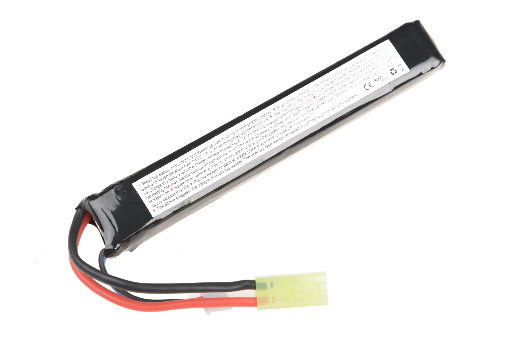 Akumulator Li-Po 1300mAh 7.4V 25C - stick GFE-06-015154-00 asgbox.pl asgbox.pl - Akumulator Li-Po 1300mAh 7.4V 25C - stick