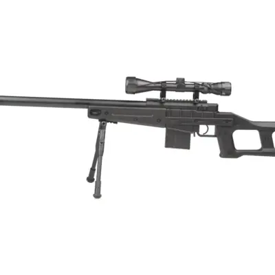 Alternative view of Replika karabinu snajperskiego MB4408D - z lunetą i dwójnogiem