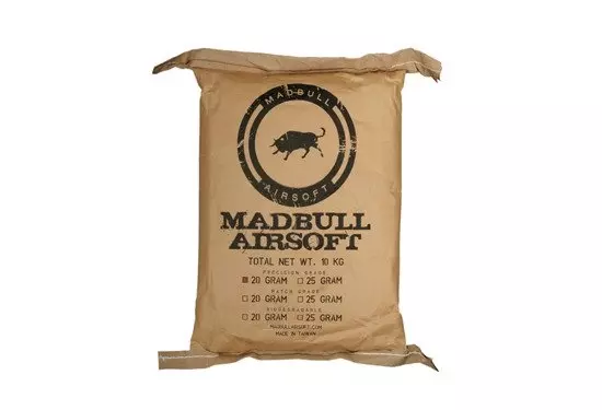 Kulki MadBull Precision 0,20g - worek 10kg OD-G-MDB-16-014520-00 asgbox.pl 20g - worek 10kg