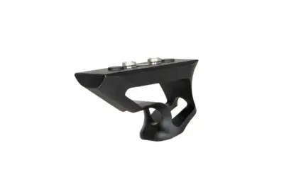 Aluminiowy kątowy chwyt przedni CNC KeyMod - Czarny - obrazek 2
