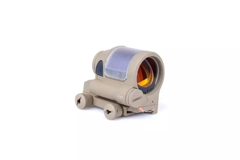 Replika celownika kolimatorowego typu SRS 1x38 - tan AMO-10-013650-00 asgbox.pl Replika celownika kolimatorowego typu SRS 1x38 - tan - obrazek 3