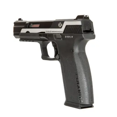 asgbox.pl - Replika pistoletu Piranha MK I - srebrna